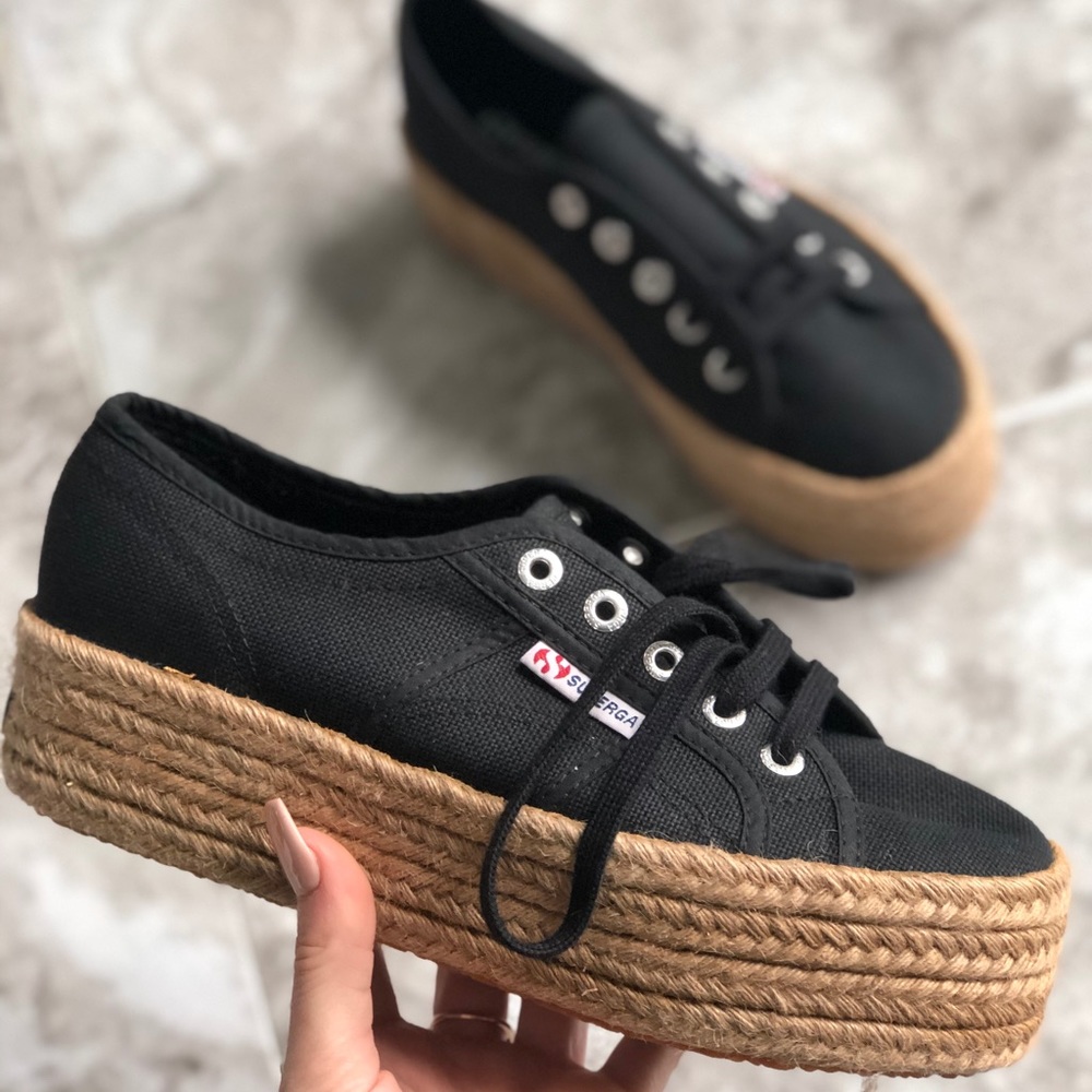 Superga Platform Cotropew Espadrille Sneakers 2790